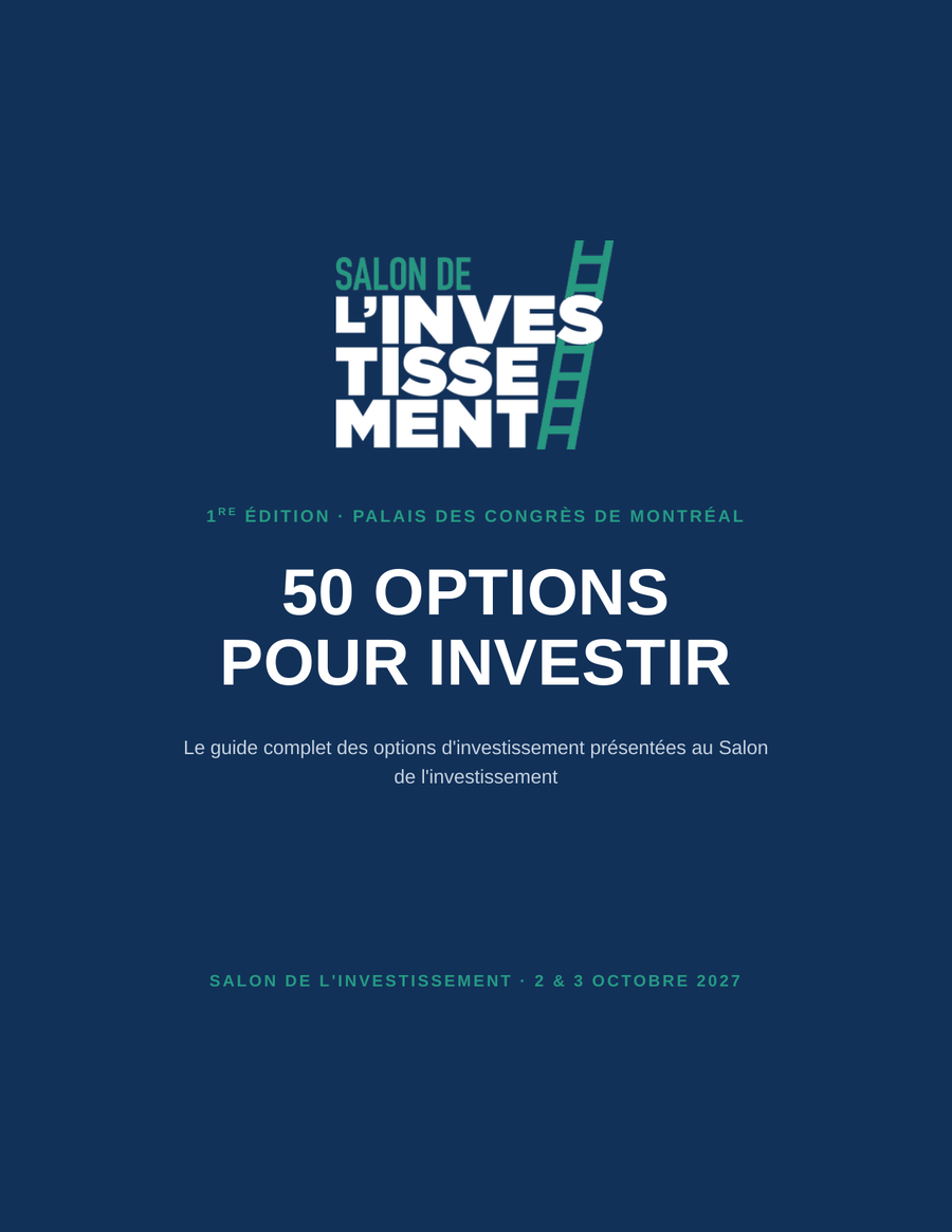 Couverture du guide 50 options pour investir